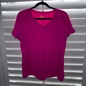 Lilly Pulitzer Vibrant Pink Short Sleeve Tee